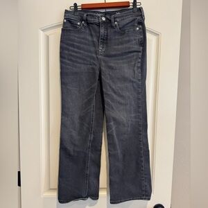 J. Crew Dark Gray Flare Jeans